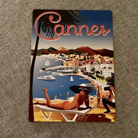 Vintage Cannes France Souviner Magnet - Picture 3 of 4